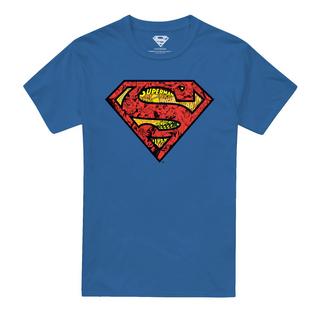 SUPERMAN Logo Print T-Shirt  