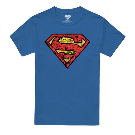 SUPERMAN Logo Print T-Shirt  