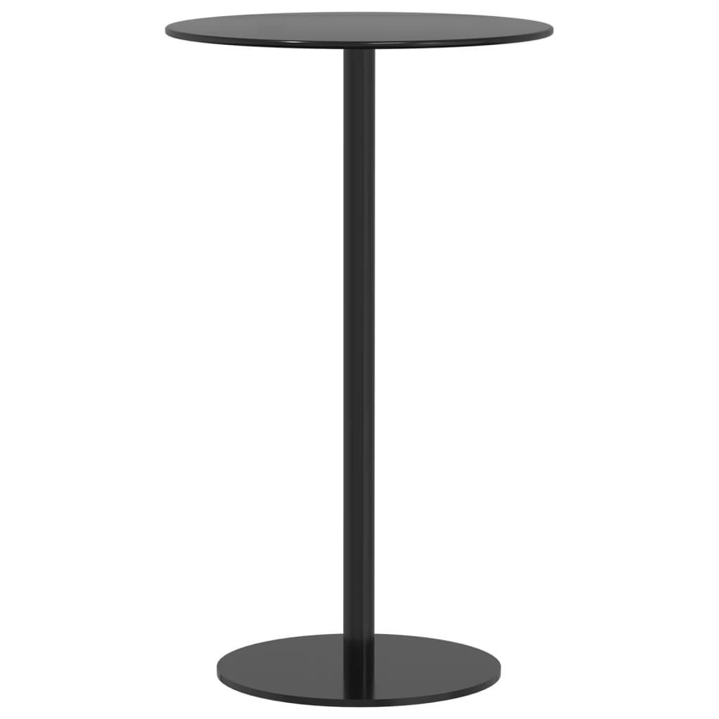 VidaXL Table de jardin acier  