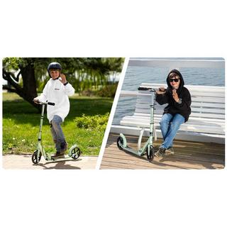 B2X  Klassischer Scooter CITY

Hauptmerkmale:
- Höhenverstellbar
- Zusammenklappbar
- Große Räder für Stadtfahrten
- Fuß- und Handbremse für effizientes und sicheres Bremsen
- Tragegurt für einfachen Transport – inklusive!
- Zertifiziert nach der europ 