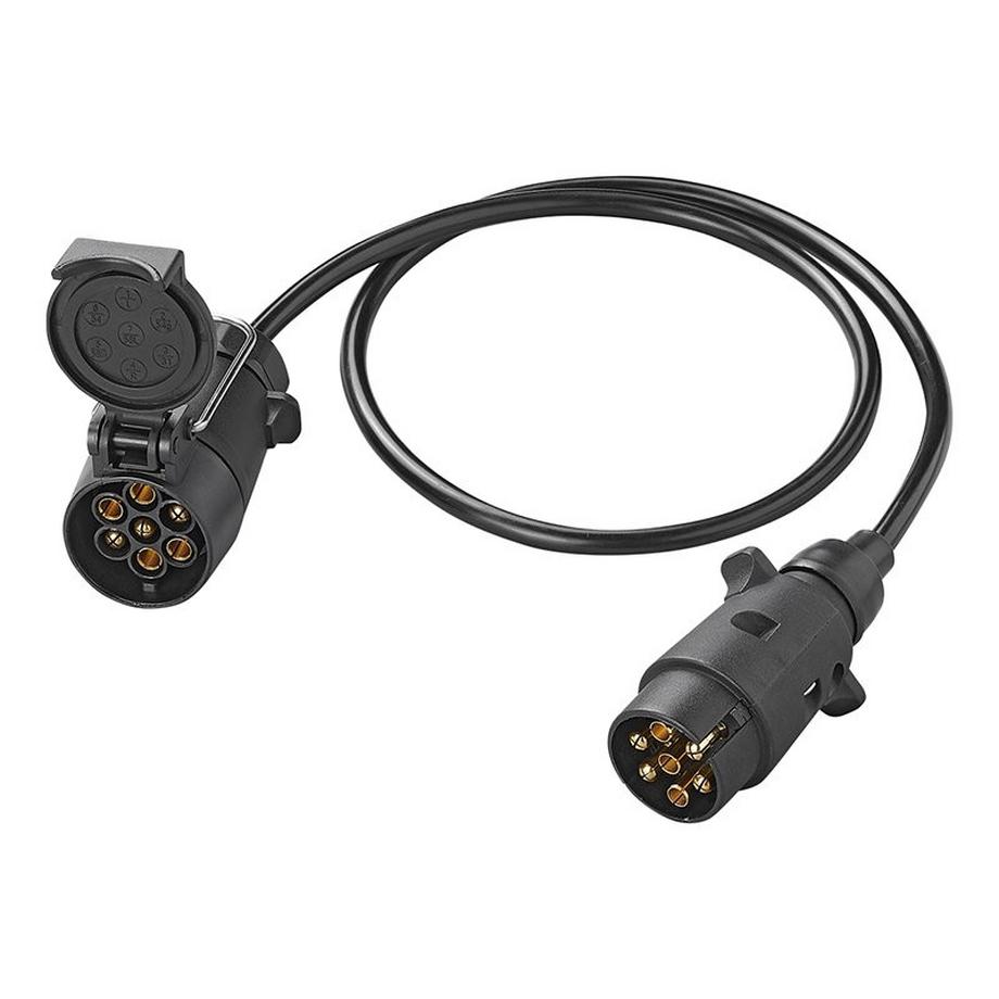 Pricenet  Verlängerungskabel 1M mit Stecker und Buchse 7-polig 