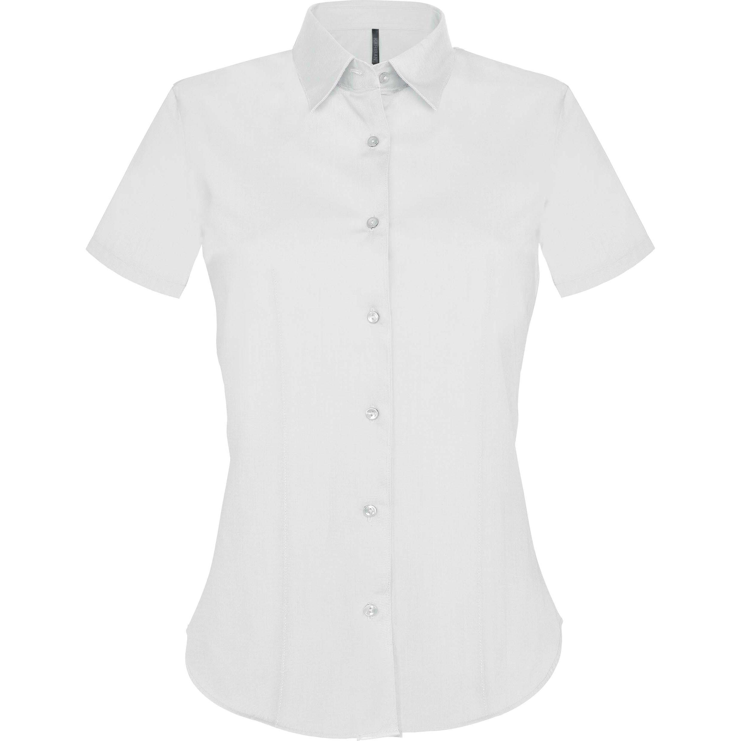 Kariban Donna Camicia Maniche Corte  