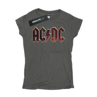 AC/DC  ACDC Raw Distressed Logo TShirt 