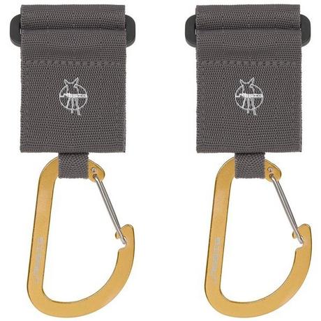 LÄSSIG  Kinderwagenhaken mit Karabiner 