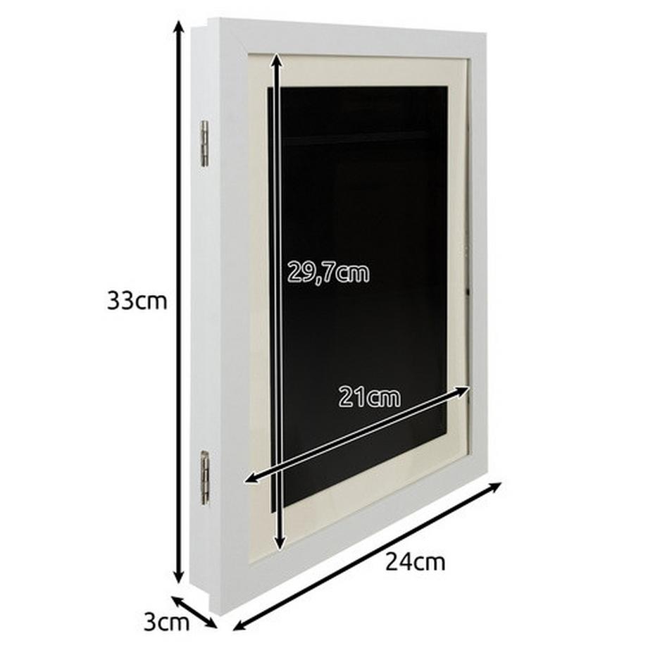 Northix Ramka artystyczna na obrazki Kruzzel 25418  