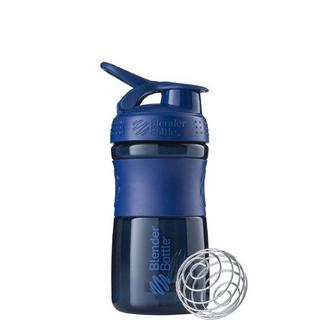 Blender Bottle  20oz / 590ml BlenderBottle SportMixer Flip, Navy 