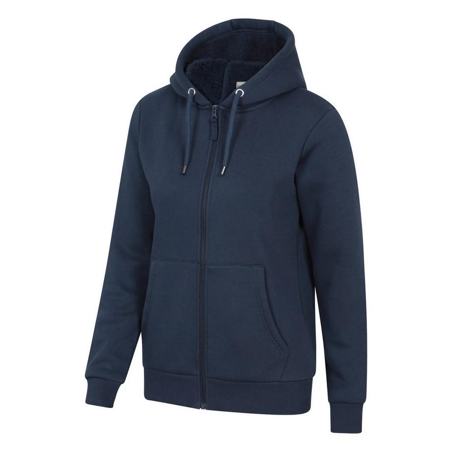 Mountain Warehouse Dalton Felpa con Cappuccio e Zip Intera con Fodera Sherpa  
