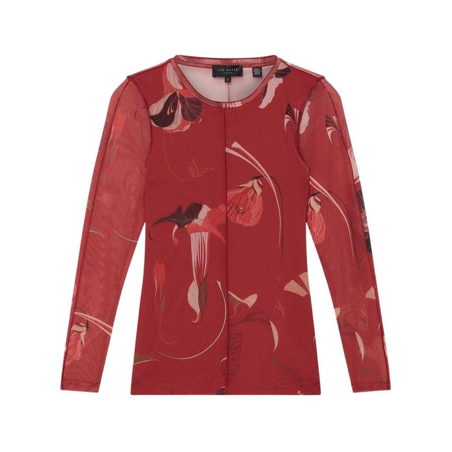 Haut Manches Longues Motiftyle Floral