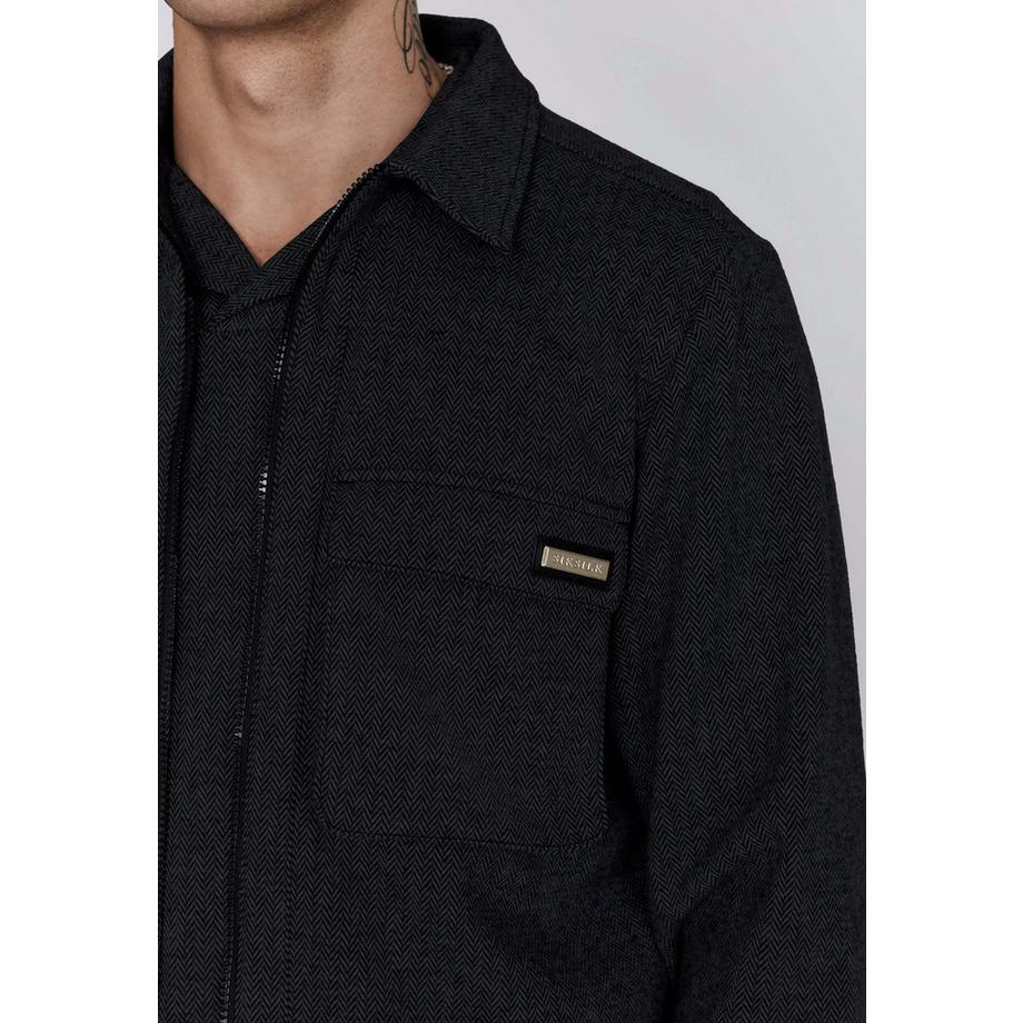 Sik Silk Smart Overshirt  