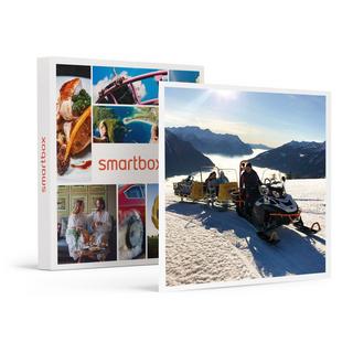 Smartbox  Excursion gourmande en altitude avec fondue et trajet en motoneige à Aquila - Coffret Cadeau 