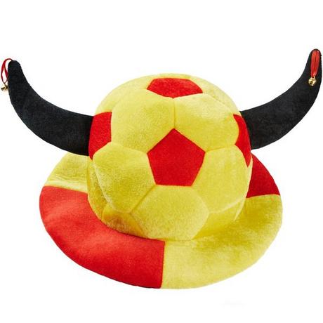 Tectake  Chapeau à cornes de fan de foot espagnol 