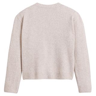 La Redoute Collections  Feinstrickpullover mit rundem Ausschnitt 