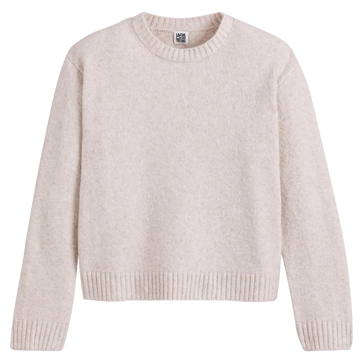 La Redoute Collections  Feinstrickpullover mit rundem Ausschnitt 