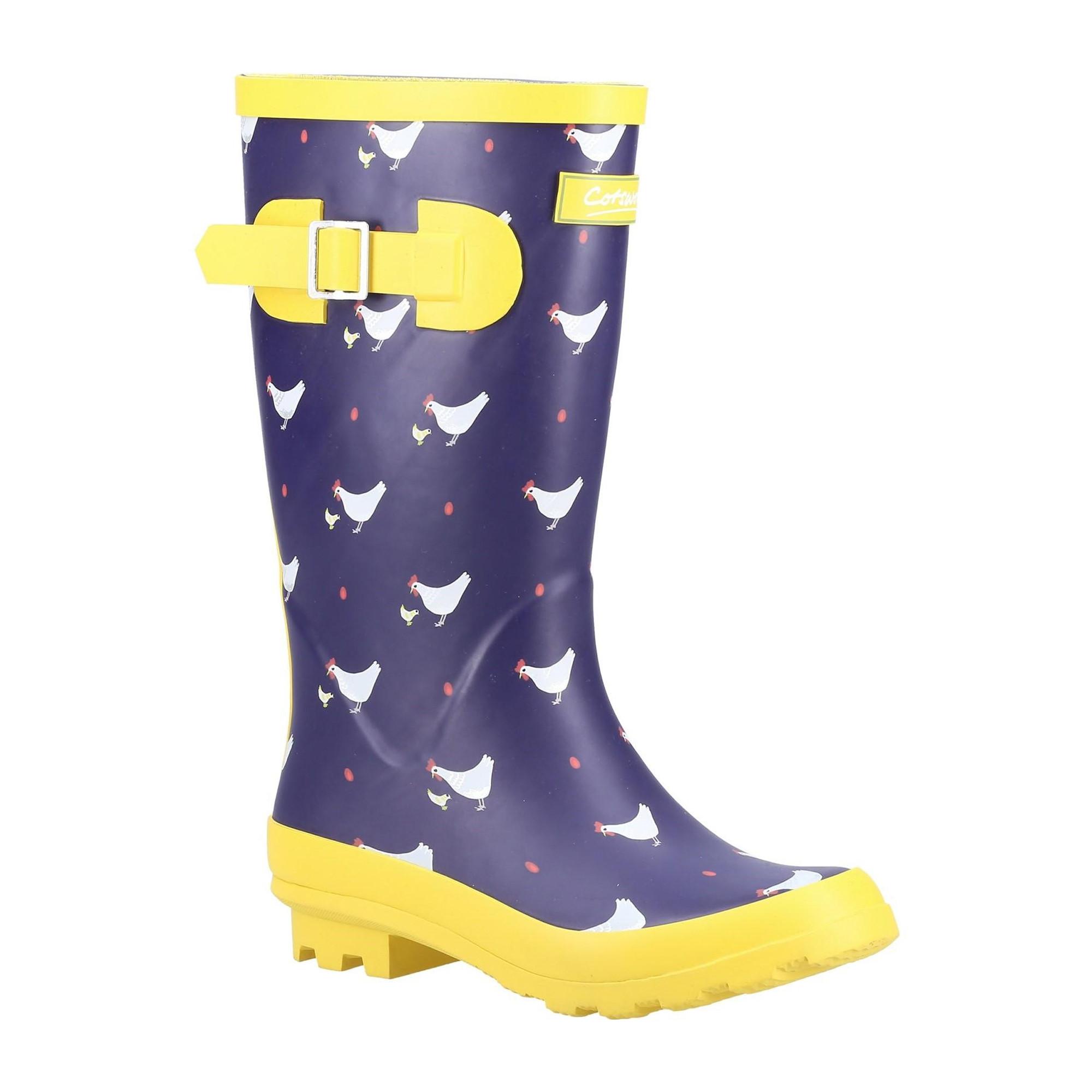 Cotswold  Gummistiefel Farmyard, Huhn 