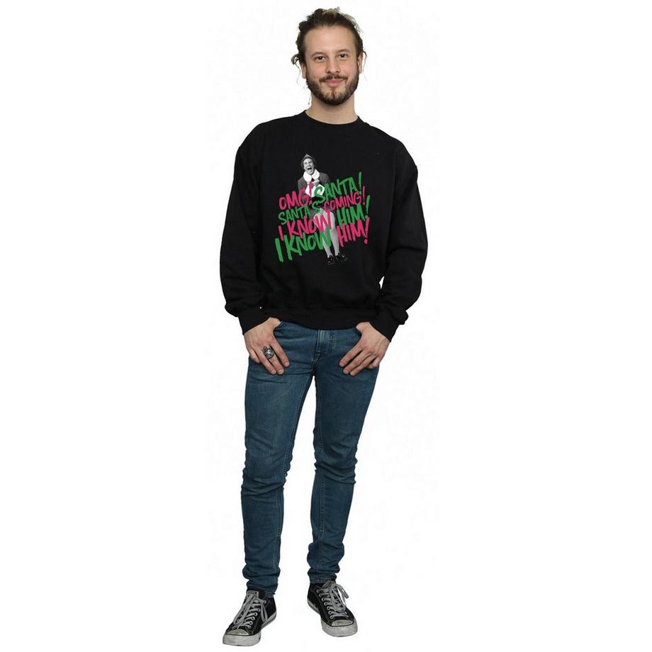 Elf Santa's Coming Sweatshirt  