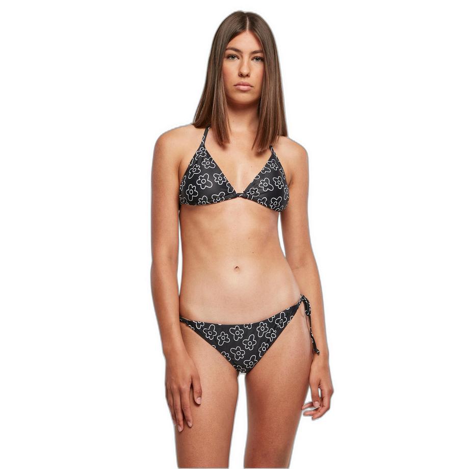 maillot de bain 2 pièces à motif triangle