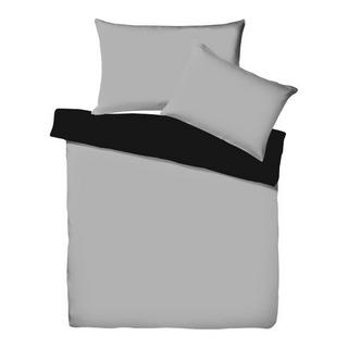 Living Home Uni Satin Doubleface Taie de duvet  