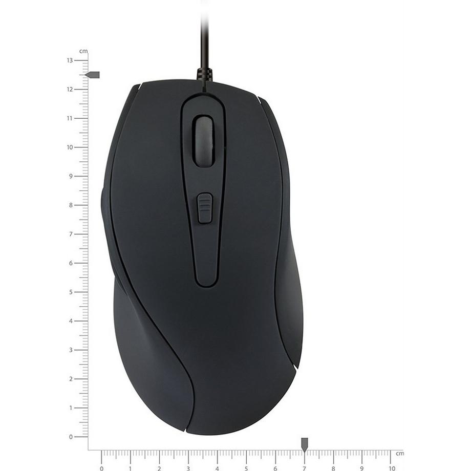 SPEEDLINK  SPEEDLINK AXON Silent Desktop Mouse USB SL610009R rubber, antibacterial black 
