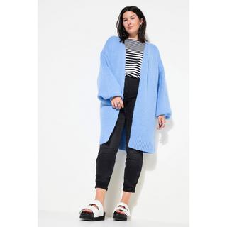 Studio Untold  Long-Strickjacke, oversized, offene Form, Langarm 