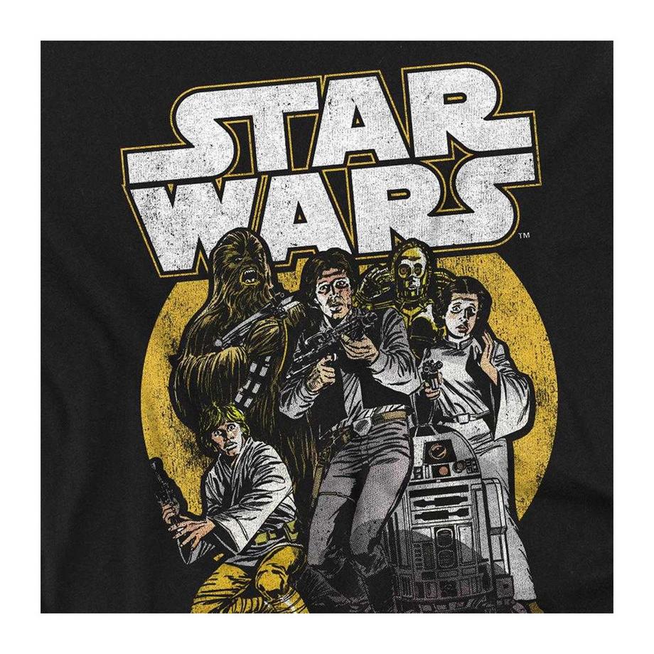 STAR WARS Maglietta Manica Lunga Grafica  
