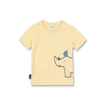 Baby Jungen T-Shirt Nashorn gelb