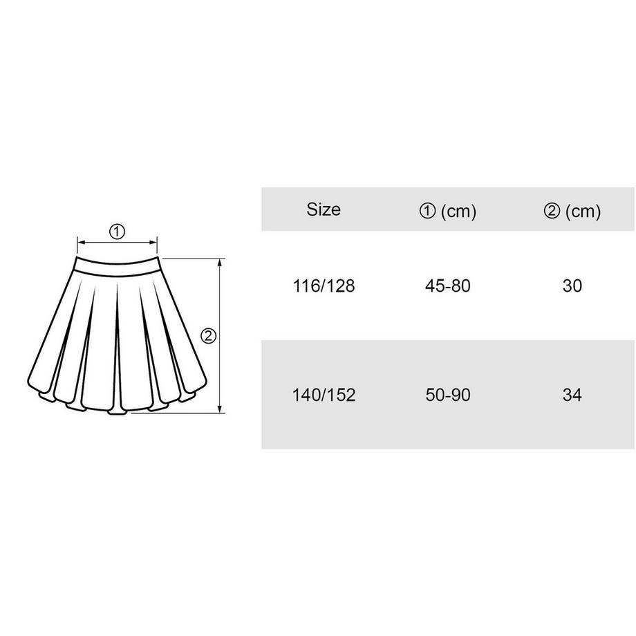 Tectake  Tutù da Festa di San Patrizio nei colori nazionali 