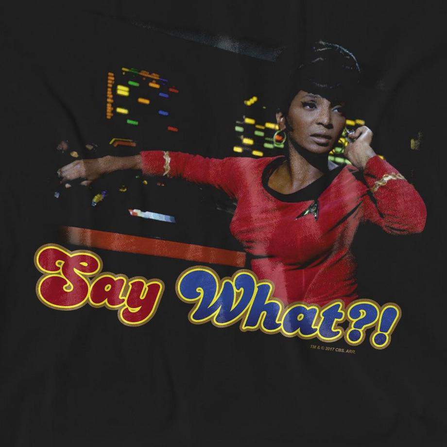 Star Trek Say What T-Shirt Manches Courtes  