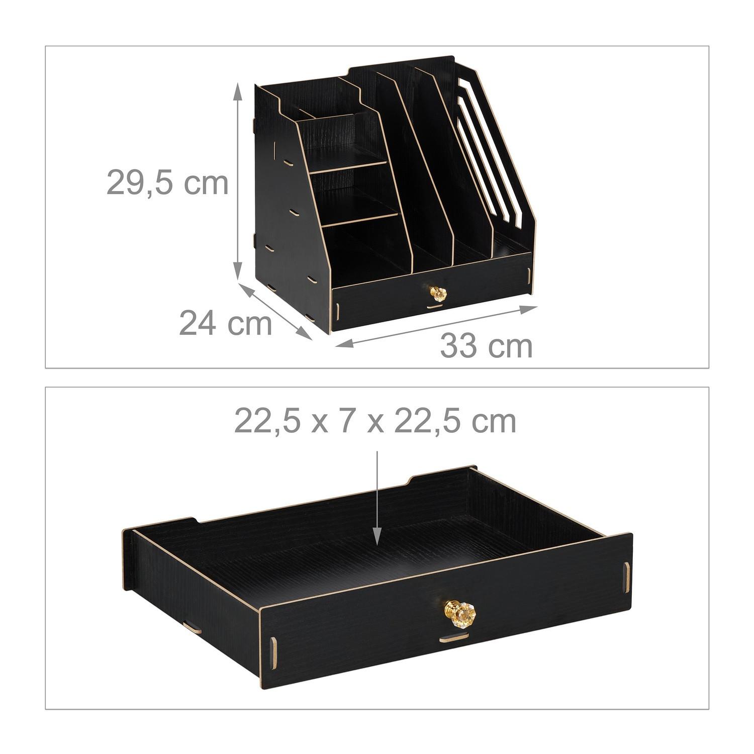 Northix Organizzatore da scrivania con scomparti  