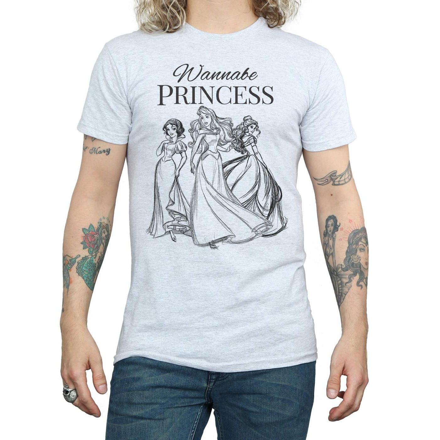 Disney PRINCESS  Tshirt WANNABE PRINCESS 