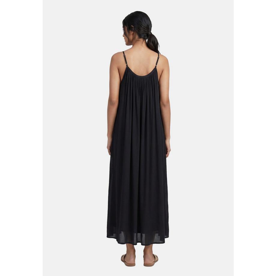 Roberta Rossi Vestito slip con scollo decorato  