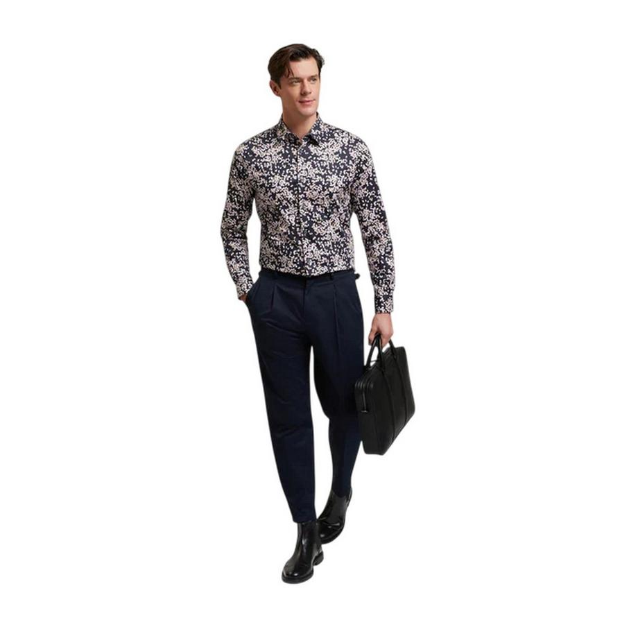 TED BAKER Camicia Manica Lunga Stampa Foglia  