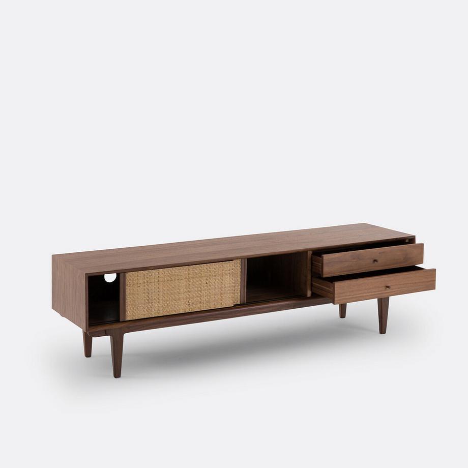 La Redoute Intérieurs Meuble TV/hifi en noyer  