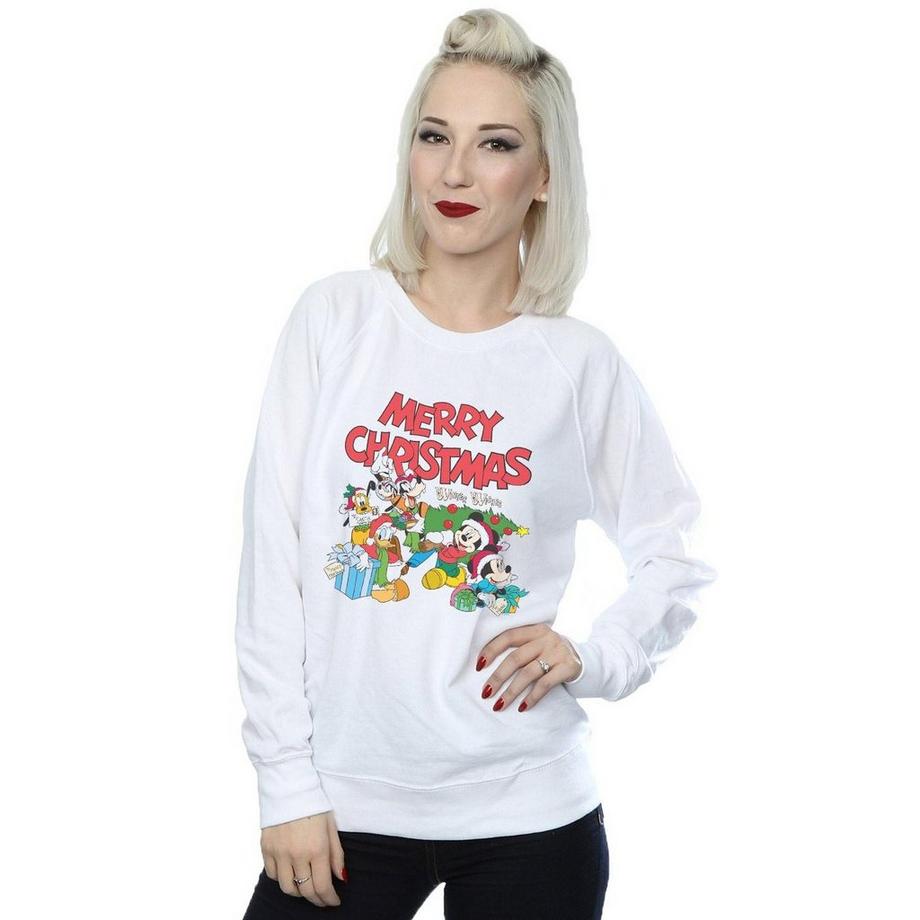 Disney Mickey Mouse And Friends Winter Wishes Sweatshirt  