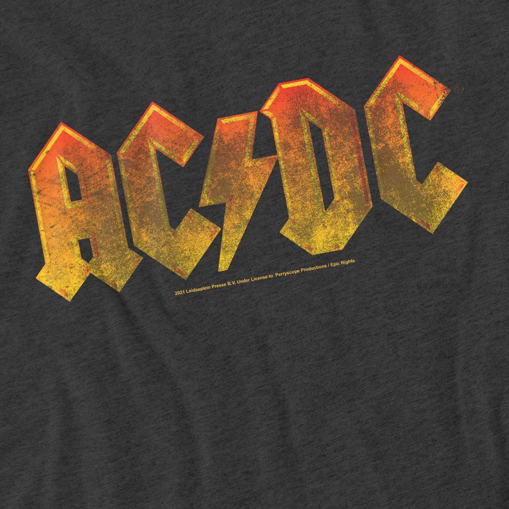 AC/DC ACDC Logo Print T-Shirt  