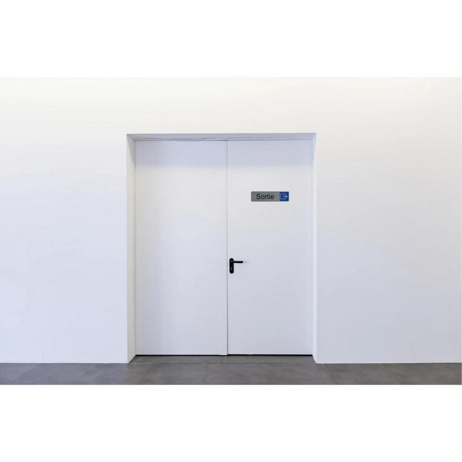 Exacompta Selbstklebendes Türschild Ausgang FR  