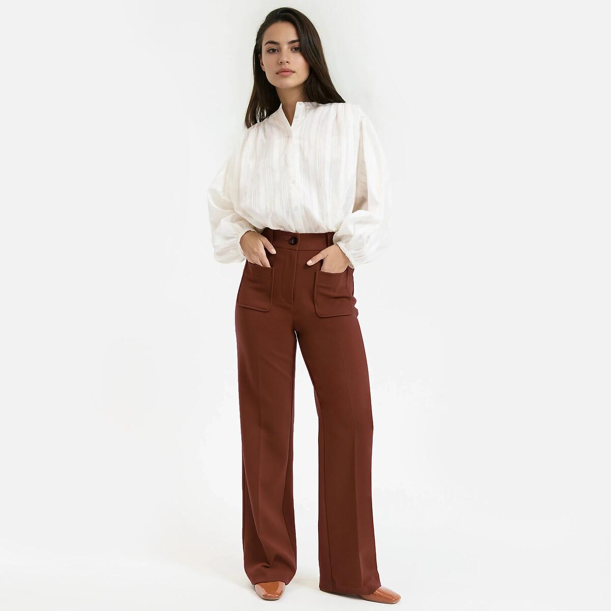 La Redoute Collections Pantalon flare Signature  