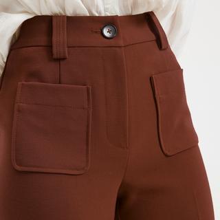 La Redoute Collections Pantalon flare Signature  