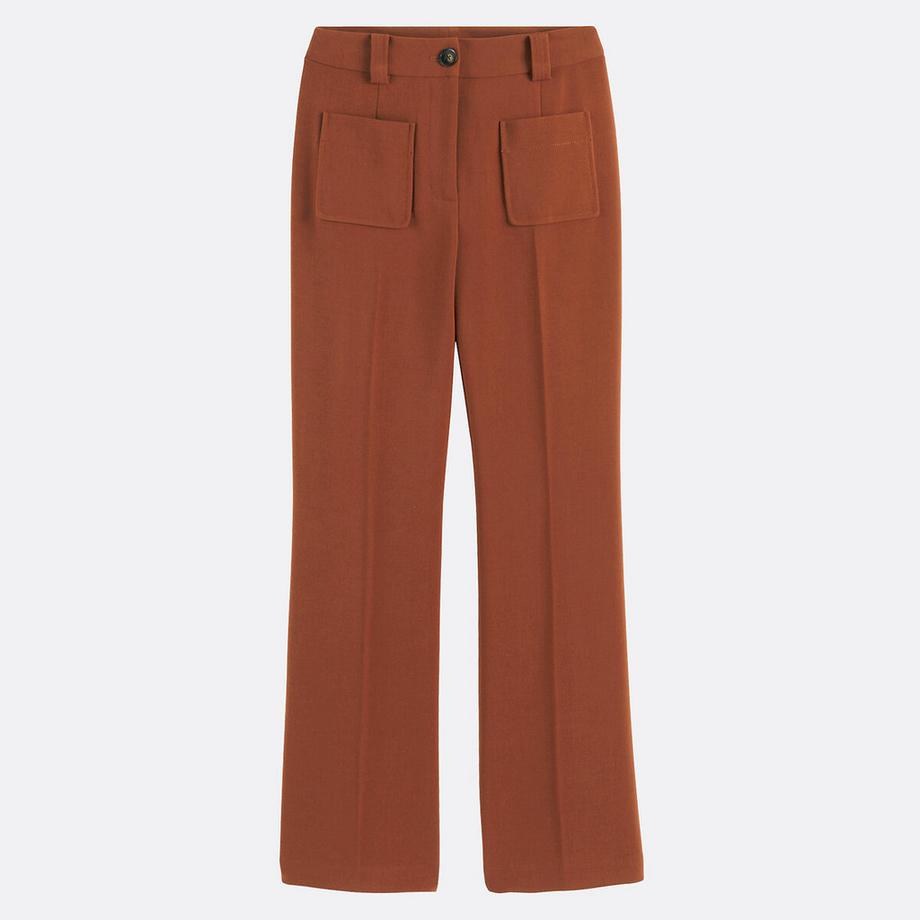 La Redoute Collections Pantaloni a zampa Signature  