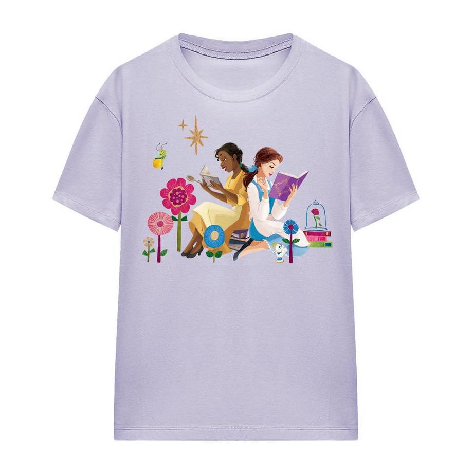 T-ShirtMotif Tiana Et Belle Love To Read