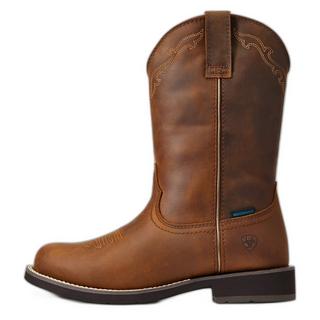 Ariat  westernstiefel aus wasserdichtem leder delilah round toe h2o 