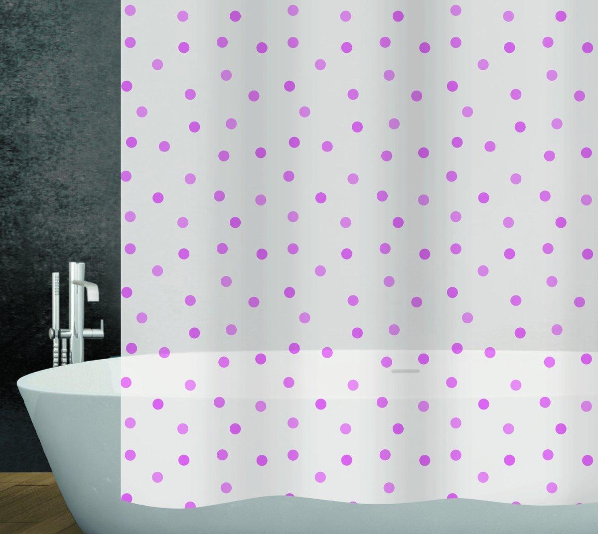 diaqua Tenda da doccia PEVA Dots  