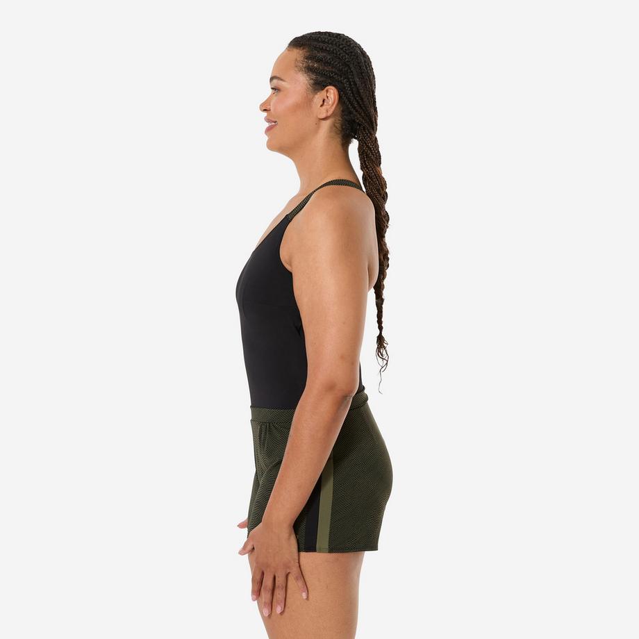 DECATHLON  Maillot de bain une pièce Aquagym Shorty loose Sofi sono 