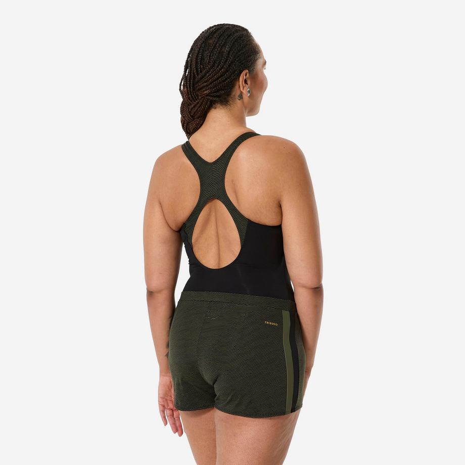 DECATHLON  Maillot de bain une pièce Aquagym Shorty loose Sofi sono 