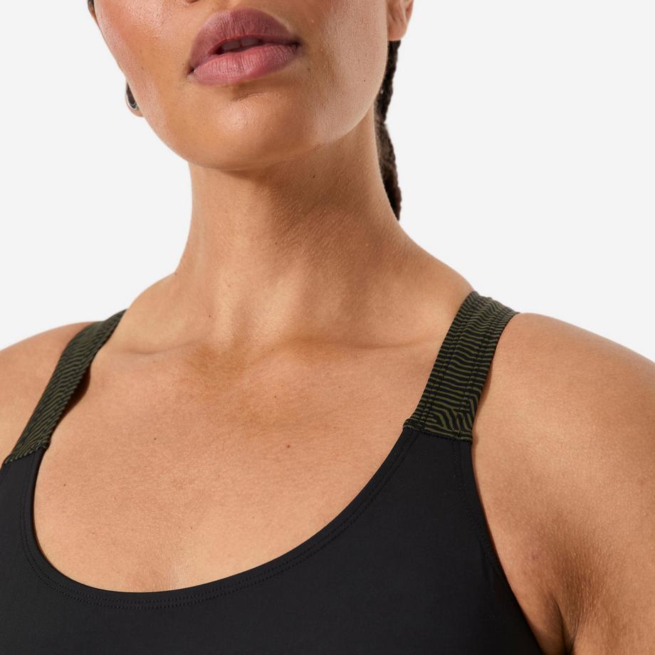 DECATHLON  Maillot de bain une pièce Aquagym Shorty loose Sofi sono 