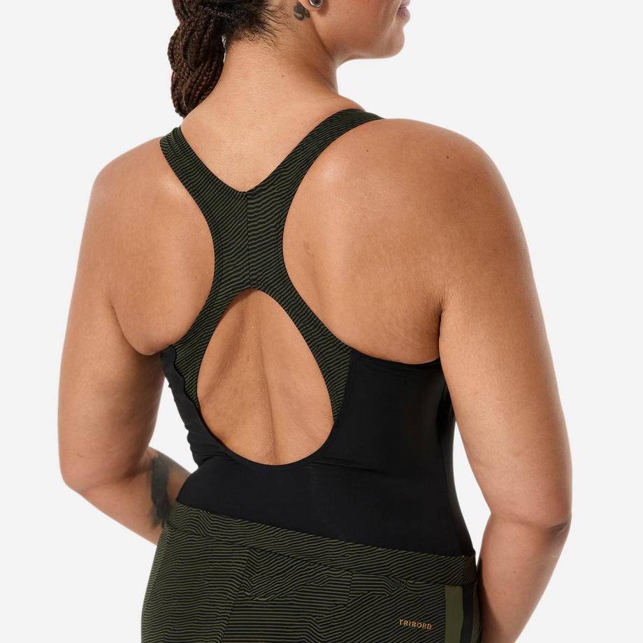 DECATHLON  Maillot de bain une pièce Aquagym Shorty loose Sofi sono 
