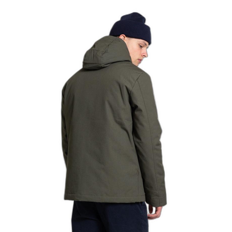 Revolution Parka corto con finiture argentate  