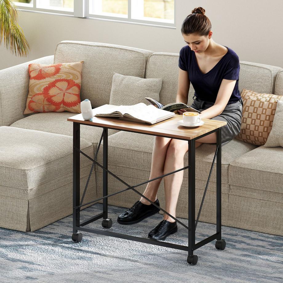 HOMCOM Bureau pliant  