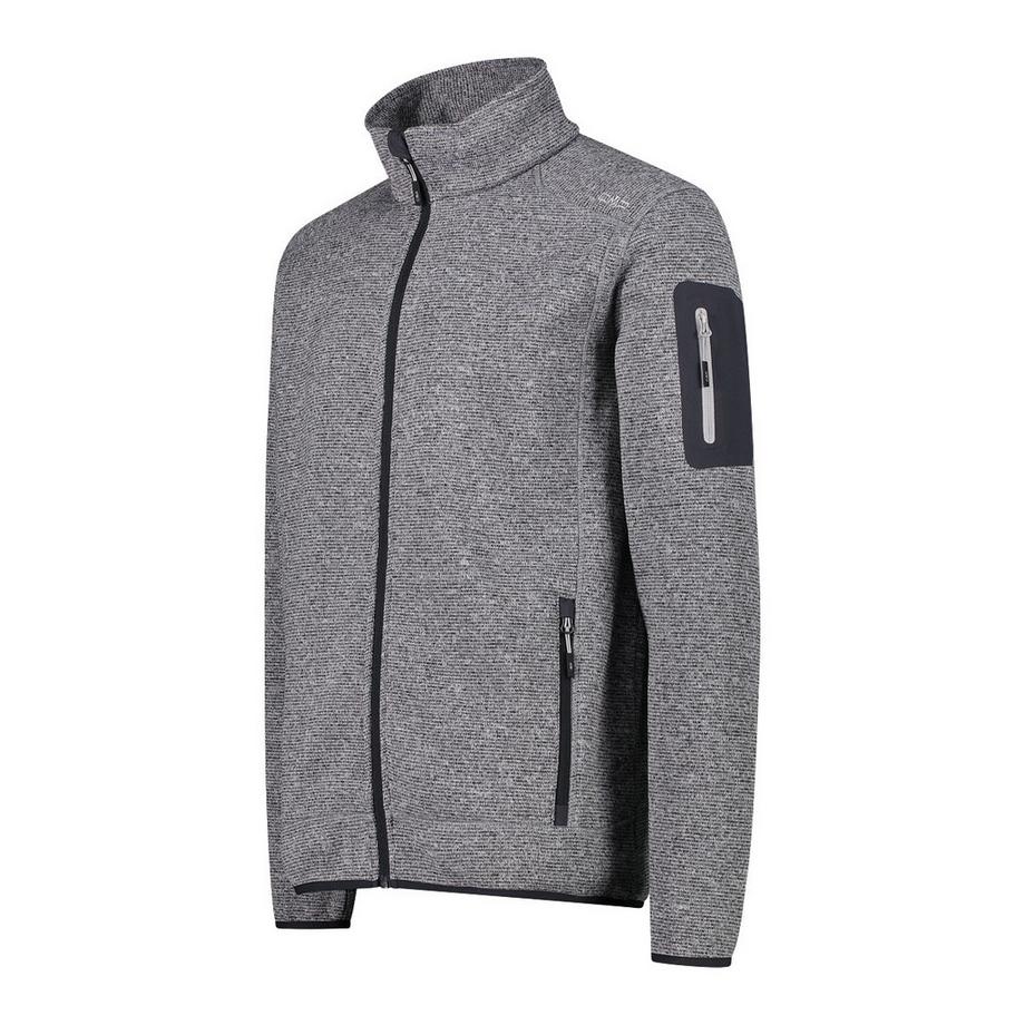CMP Knit-Tech Giacca Pile Full Zip  