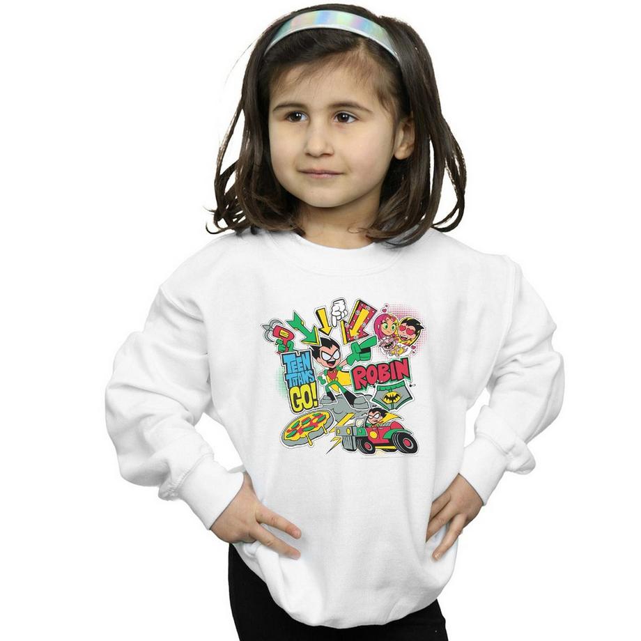 DC COMICS  Teen Titans Go Sweatshirt 