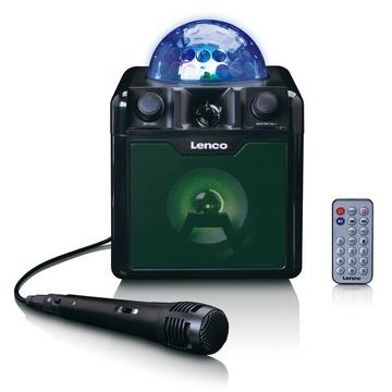 Lenco BTC-055BK haut-parleur 1-voie Noir Avec fil &sans fil 8 W